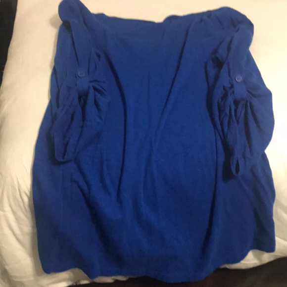 Royal blue casual shirt - Picture 4 of 4